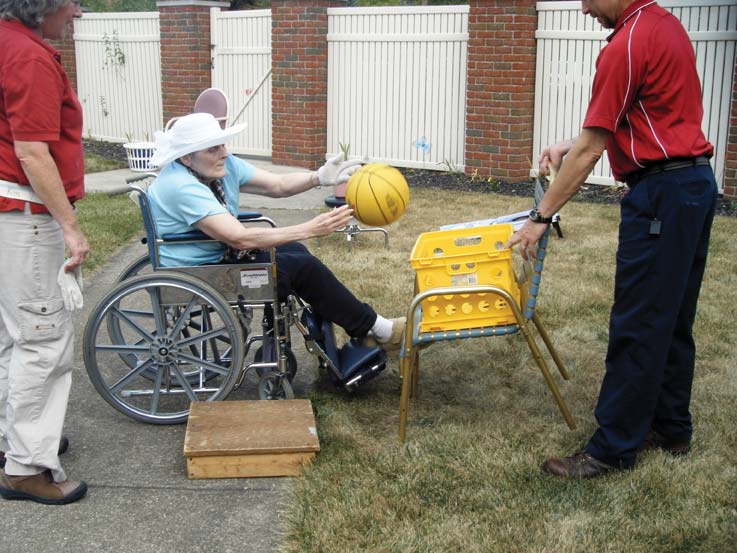 Marie Sehlmeyer, Edgewood Manor annual rehab olympics