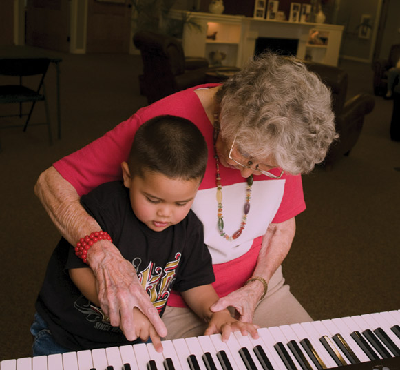 Green House residents share in each other's lives.