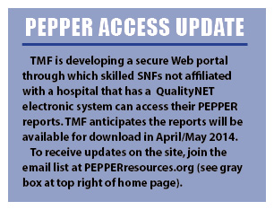 PEPPER Access Update
