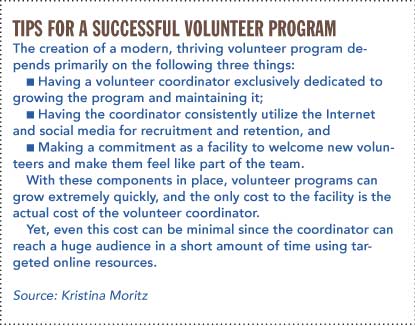 Tips for a successful volunteer program