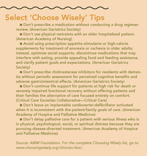 Choose Wisely Tips