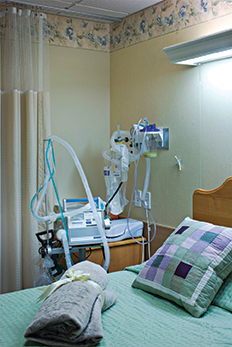 Ventilator units at some Genensis facilities.