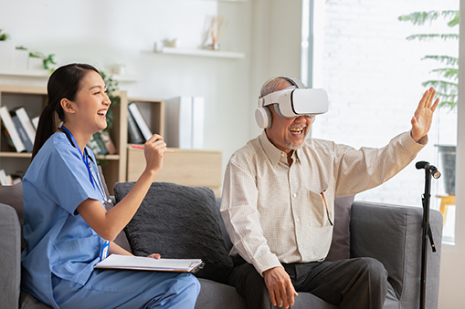 senior rehab with AI